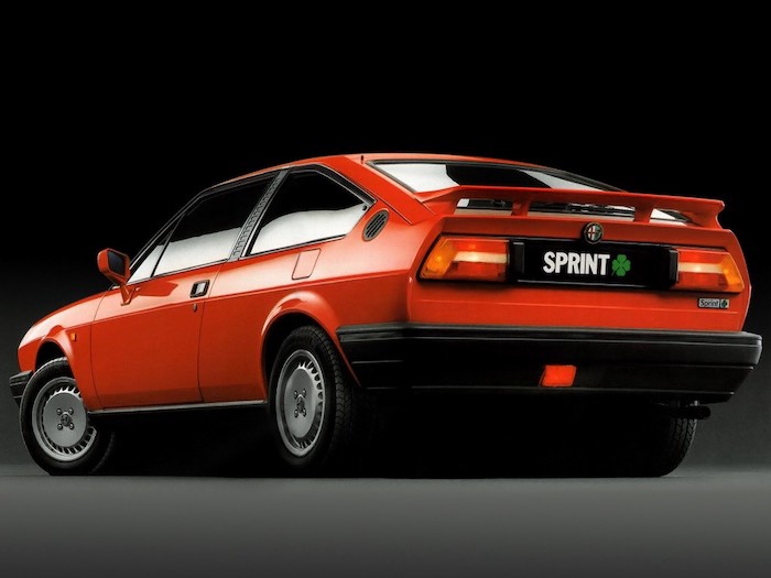 Alfa Romeo Sprint rouge