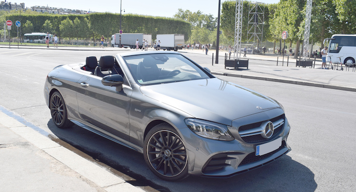 Mercedes-benz C43 AMG Cabriolet de 2019 grise à Paris