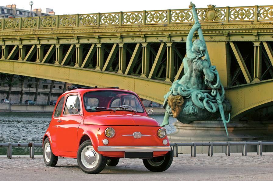 Fiat 500 rouge