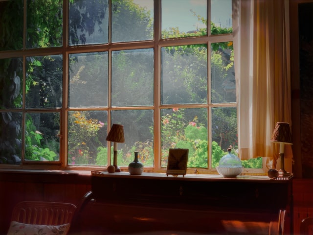 Giverny, intérieur de la maison de Monet