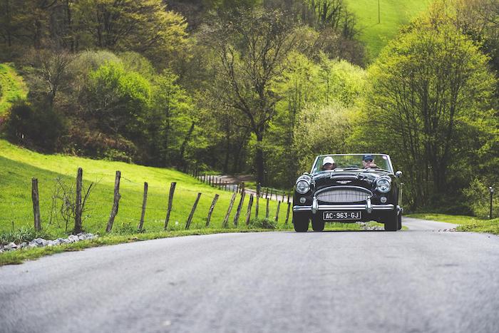 Austin Healey 3000 MkII noire