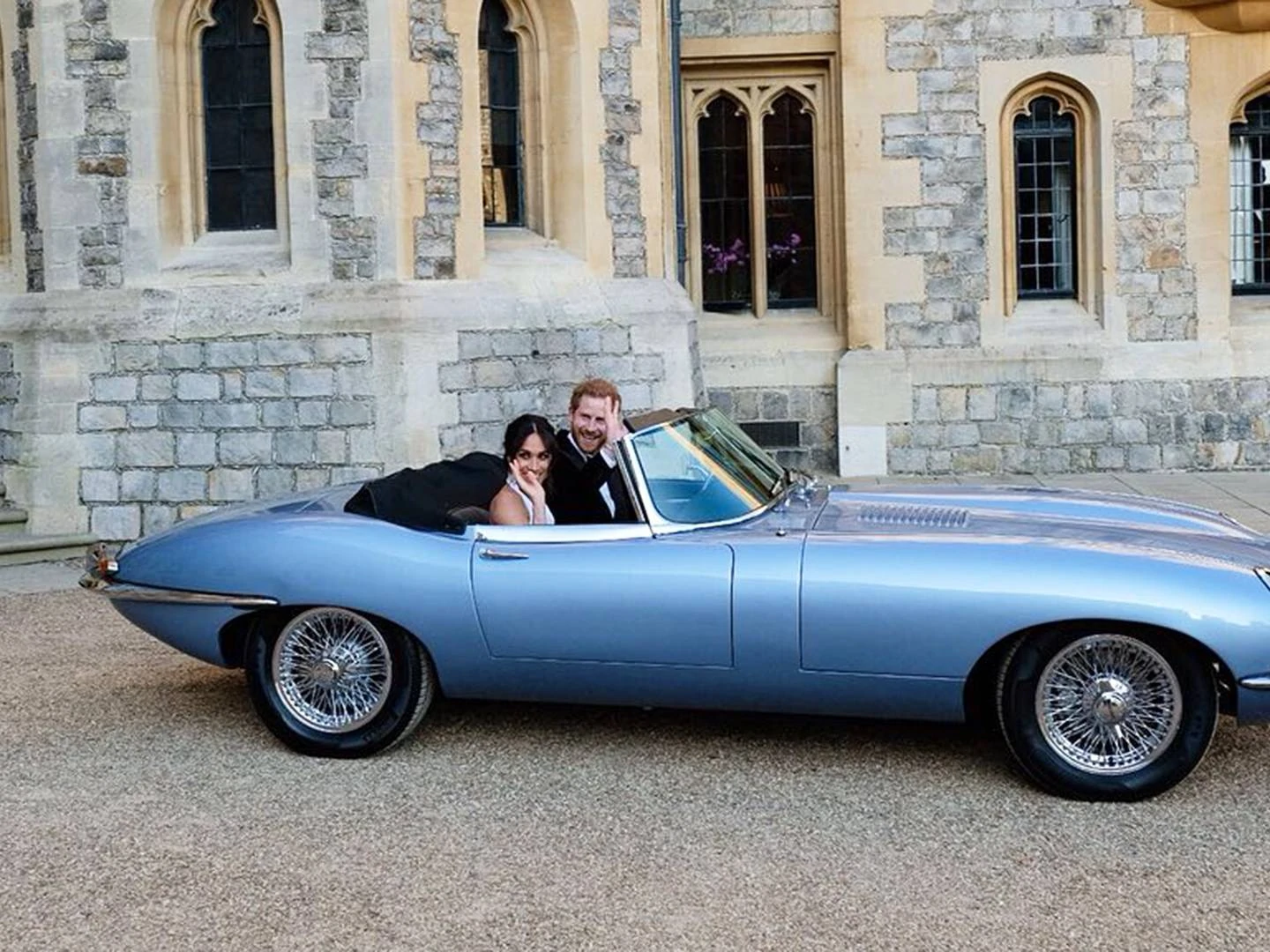 Quelle était cette Jaguar Type-E électrique de Meghan et du prince Harry ?