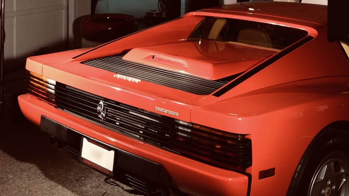 La voiture du mois : la Ferrari Testarossa