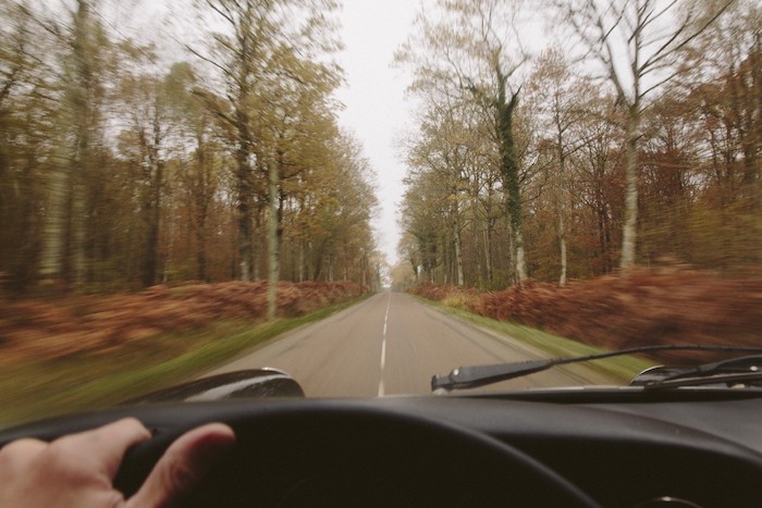 Point de vue conducteur Porsche 912