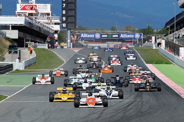 Formules 2 sur le circuit de Montjuïc