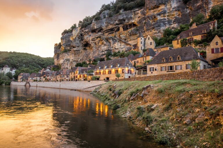 La Roque Gageac village in France