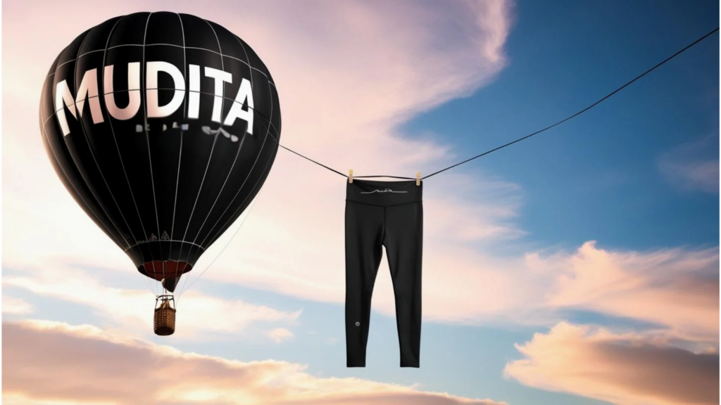 Mudita Paris : legging yoga tissu recyclé