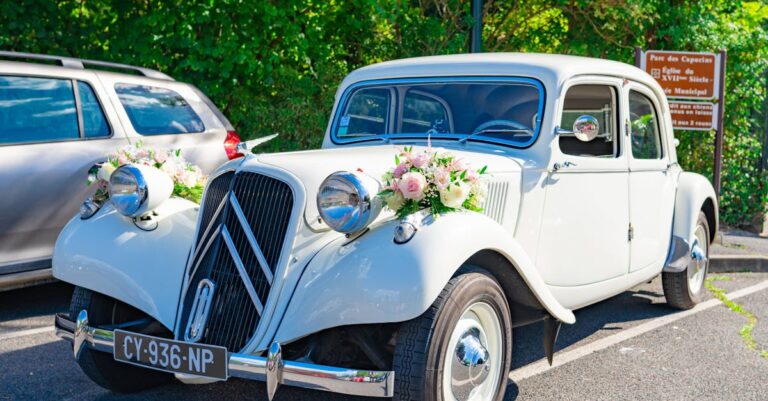 Traction Voiture Mariage : Louez une Voiture de Collection pour votre Jour J