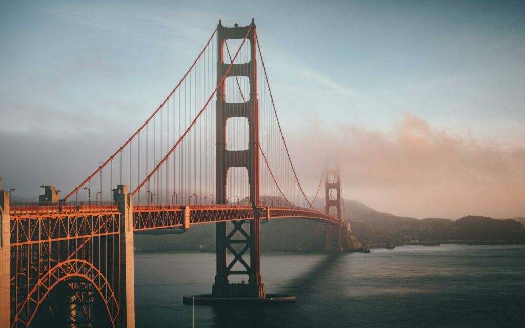 Golden Gate Bridge à San Francisco.