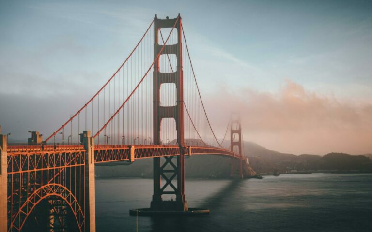 Golden Gate Bridge à San Francisco.