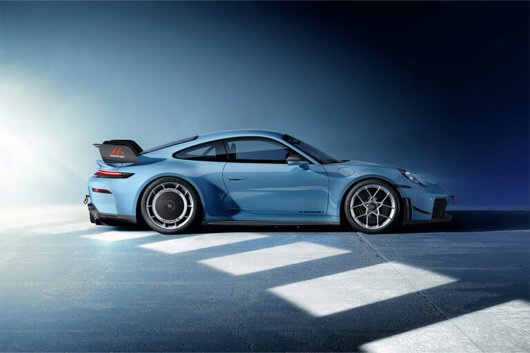 La Porsche 992.2 GT3 équipée du kit Manthey Racing