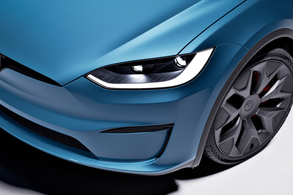 Phare de Tesla Model X
