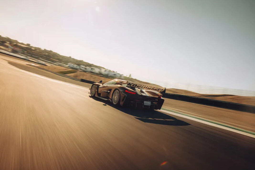La voiture de série la plus rapide à Laguna Seca est une Koenigsegg ! Record signé avec « style »