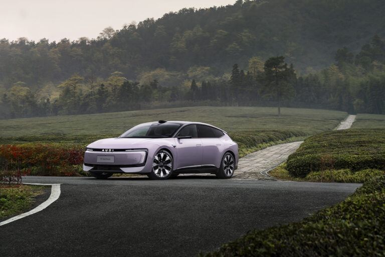 la nouvelle audi e5 sportback, dans la campagne