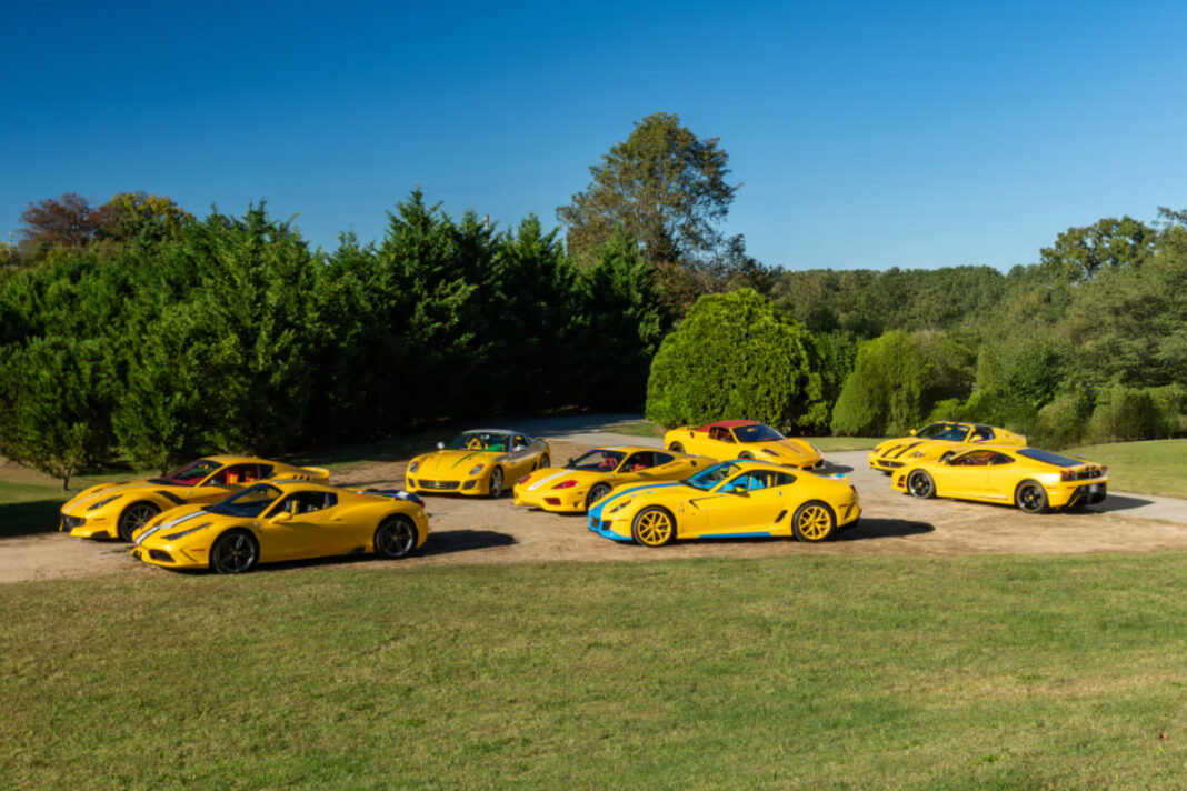 Une collection Ferrari exceptionnelle aux enchères : 40 ans de passion à vendre