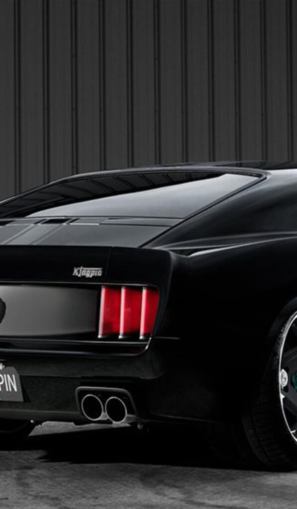 Phare de la mustang mach 1 ringbrothers kingpin