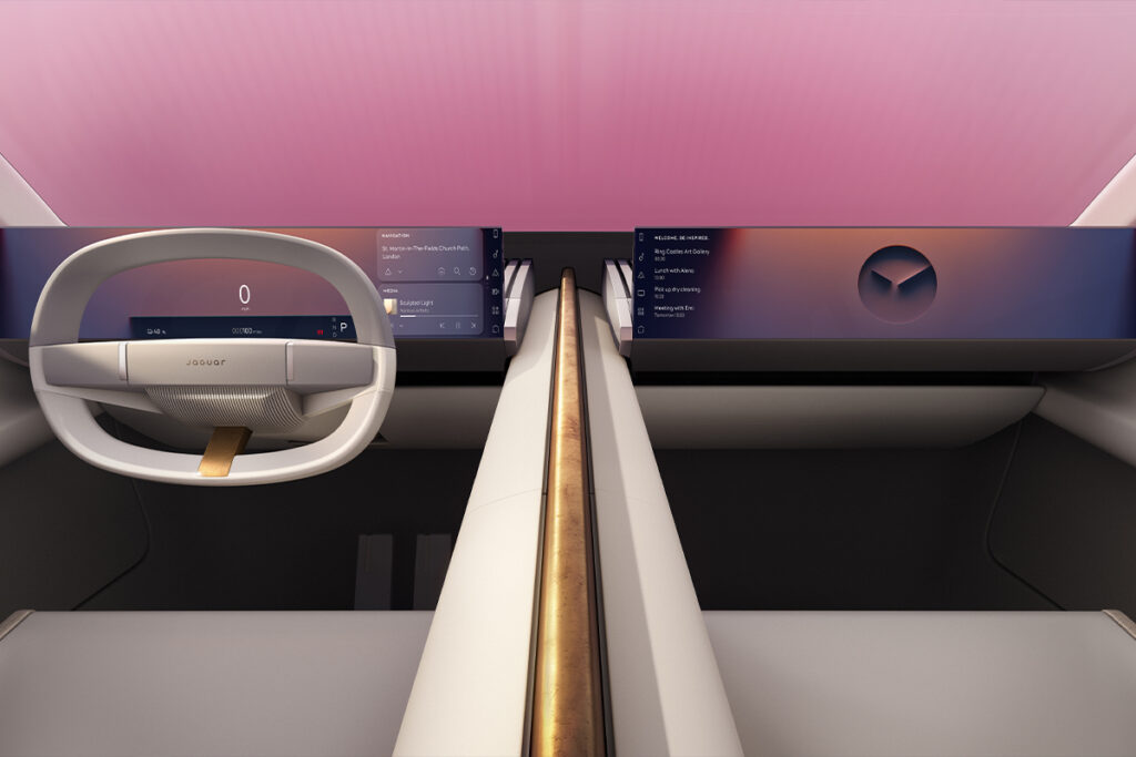 L'intérieur moderne du concept Type 00