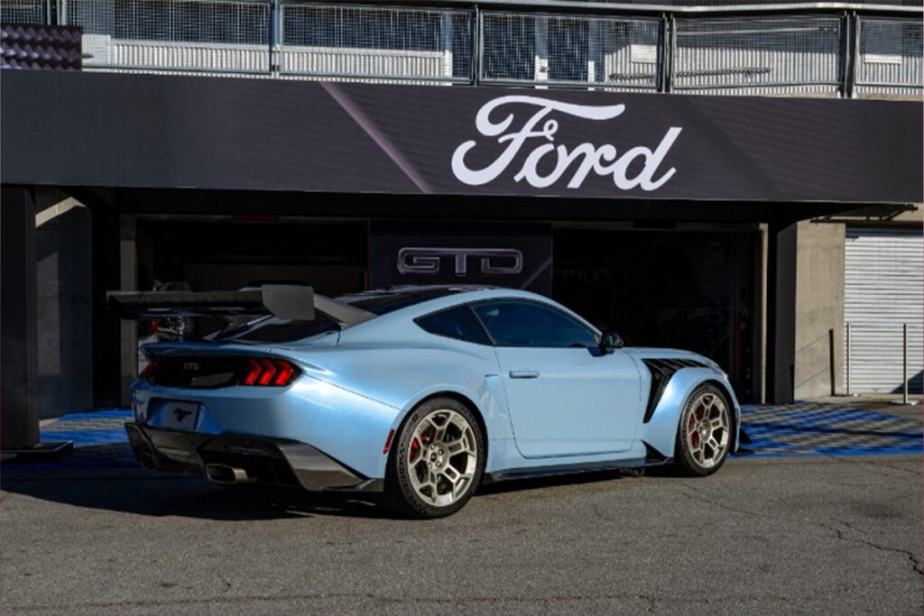 La Ford Mustang GTD, l'amre de guerre estampillée Mustang, pour enchaîner les chronos.