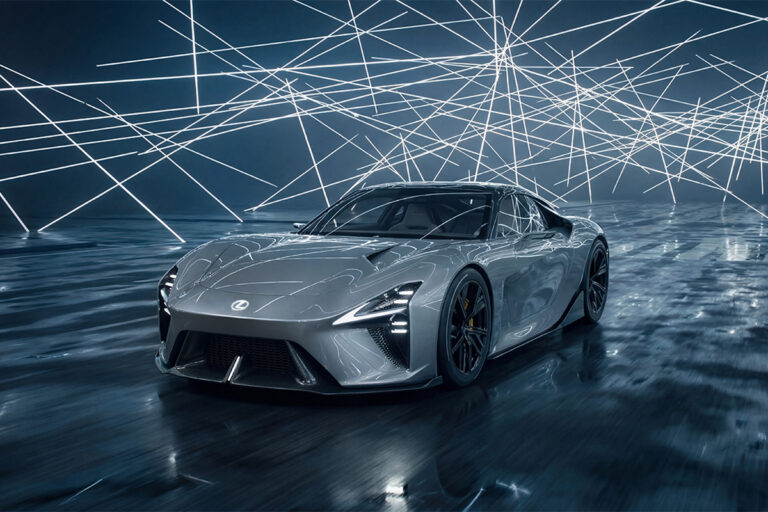 Le nouvreau concept de la Lexus LFA