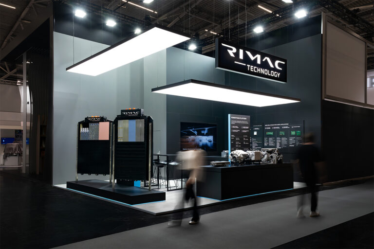 le stand batterie de Rimac