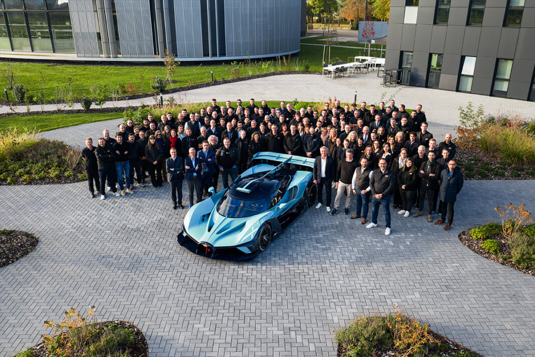 Le dernier exemplaire de la Bugatti Bolide vient de quitter Molsheim !