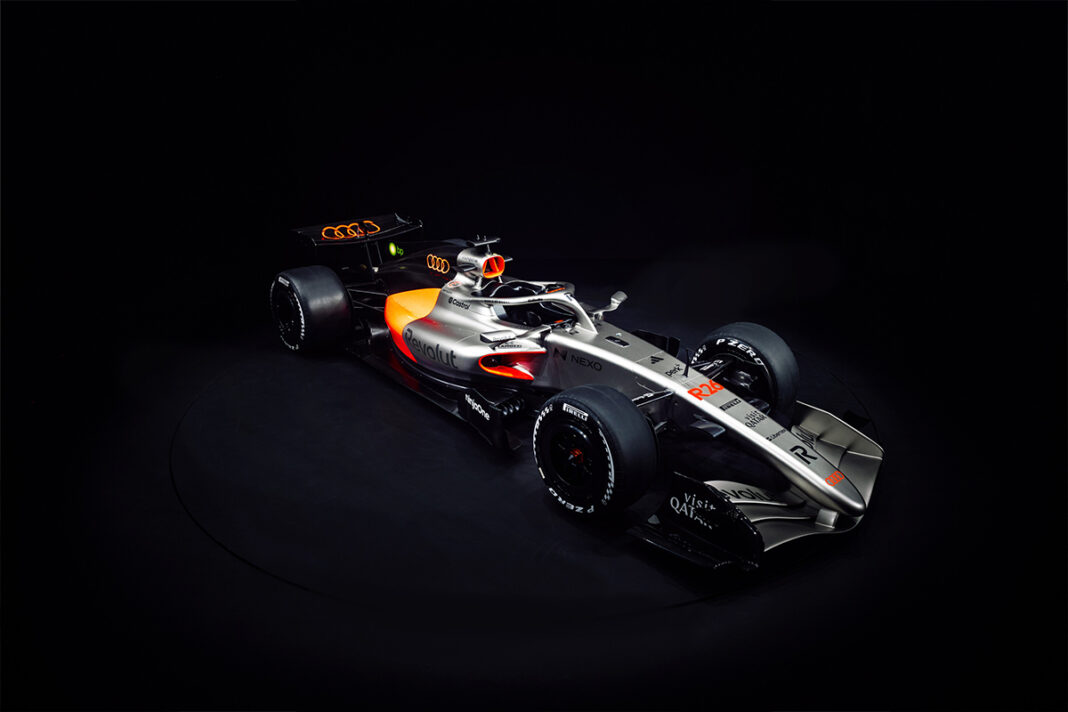 Audi présente sa Formule 1, et ne compte pas jardiner cette saison