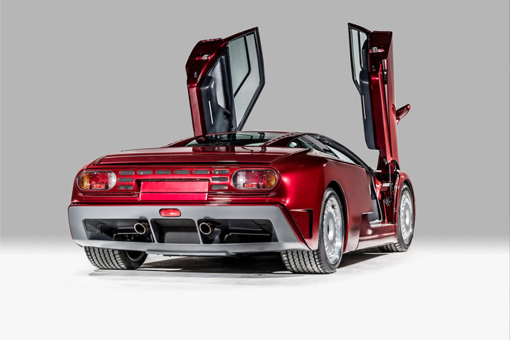 Bugatti EB110 GT du Sultan du Koweit