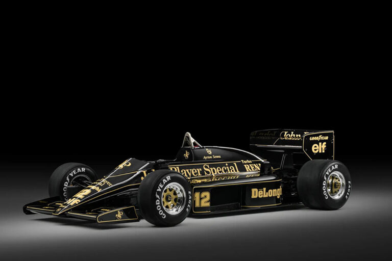 Lotus 98T Ayrton Senna