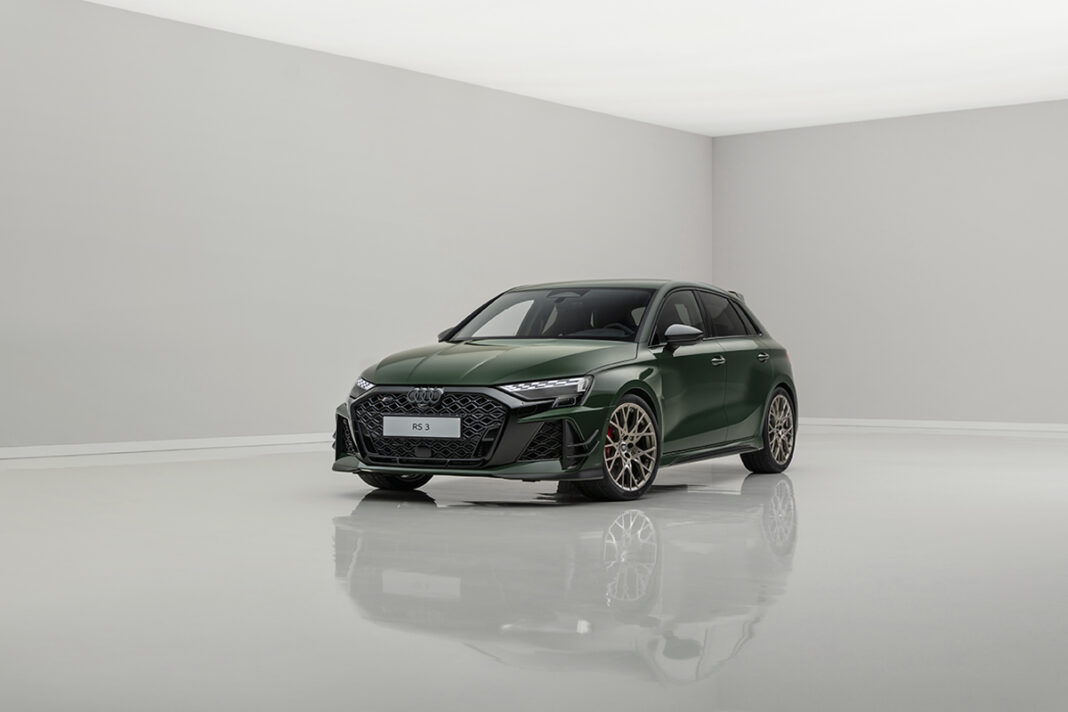 Audi RS3 Competition Limited : le cadeau d’anniversaire des 50 ans du 5 cylindres