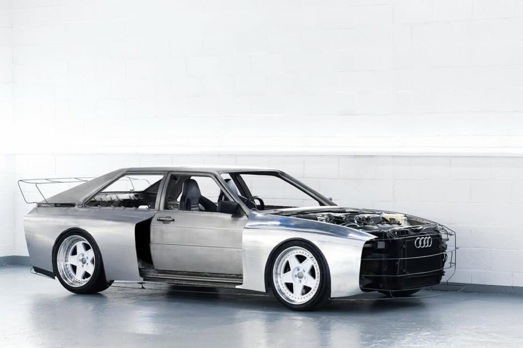 Un garage britannique redonne vie à l’Audi Quattro avec un gros V8