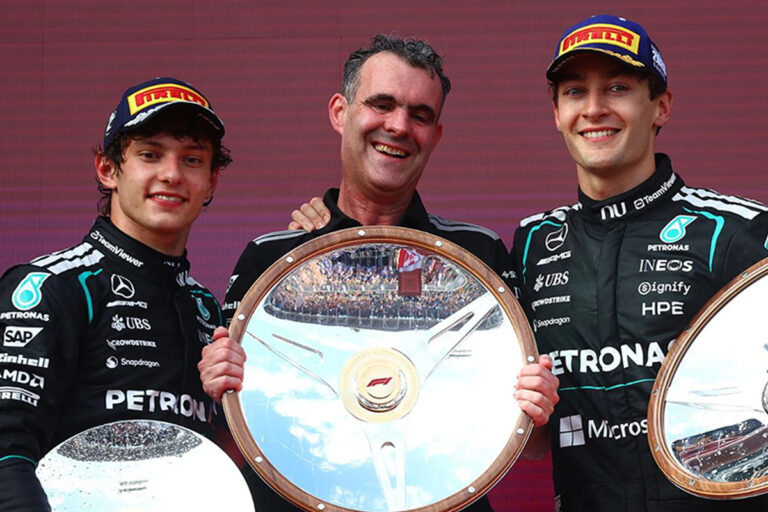Podium GP Australie 2026