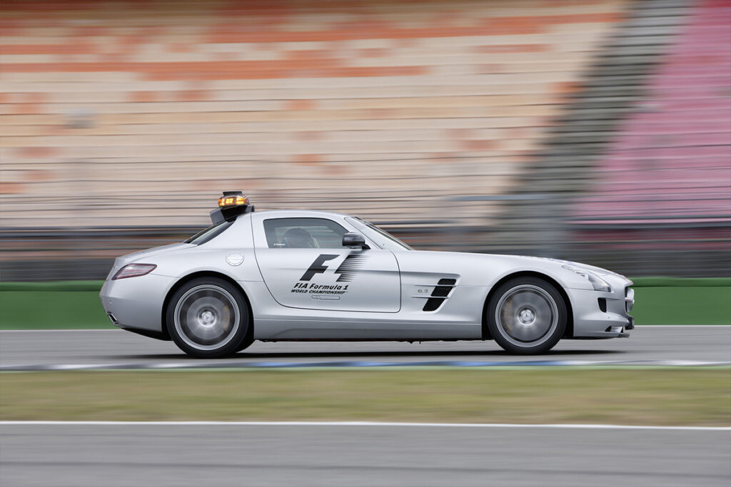 Mercedes SLS AMG safety car