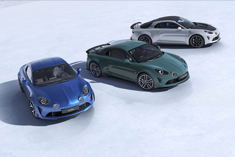 Gamme Alpine A110