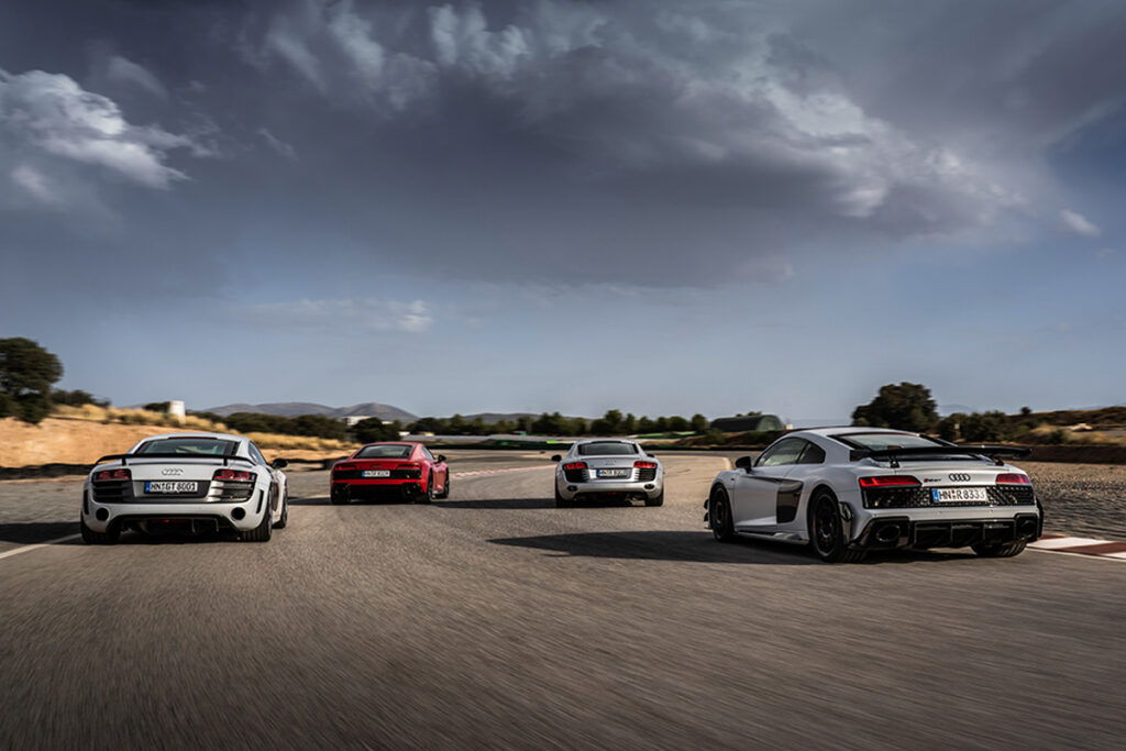 Audi R8 Generations