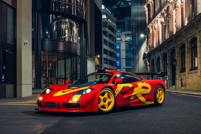 McLaren F1 GTR Pop Art