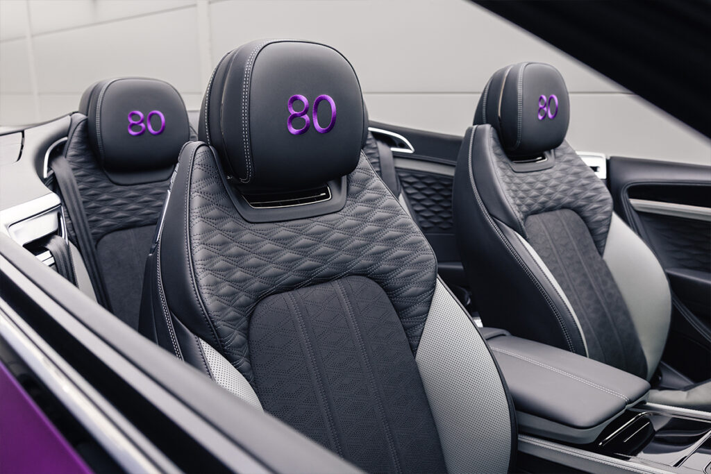 Bentley Continental GTC Supernova Purple Ombre