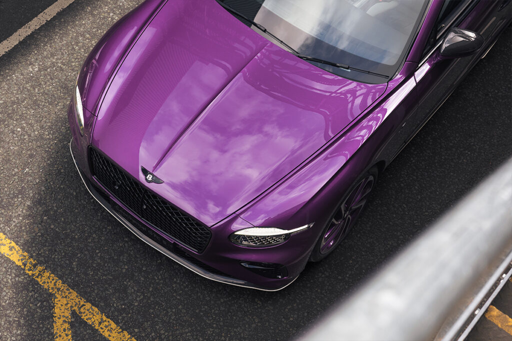 Bentley Continental GTC Supernova Purple Ombre