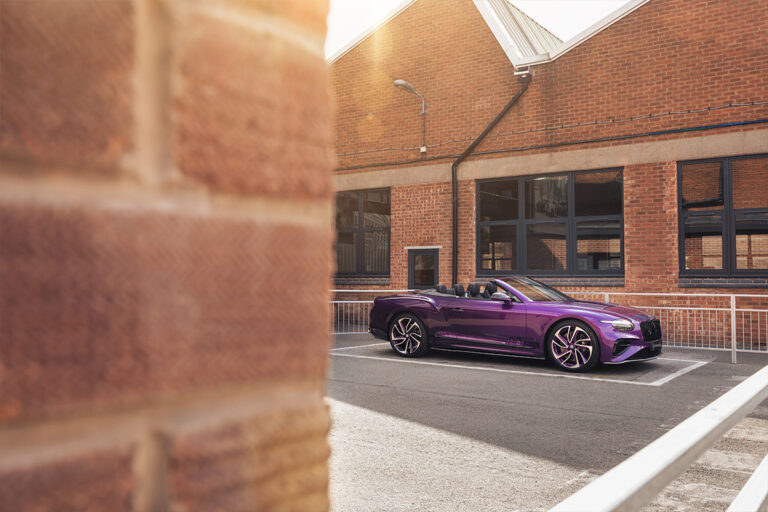 Bentley Continental GTC Supernova Purple Ombre