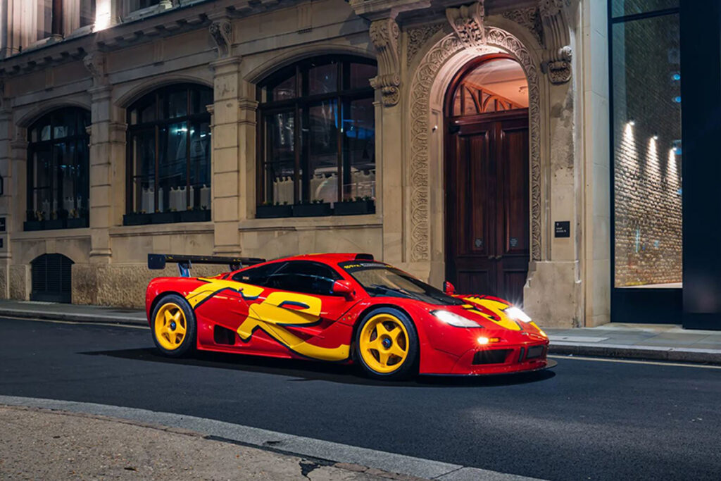 McLaren F1 GTR Pop Art