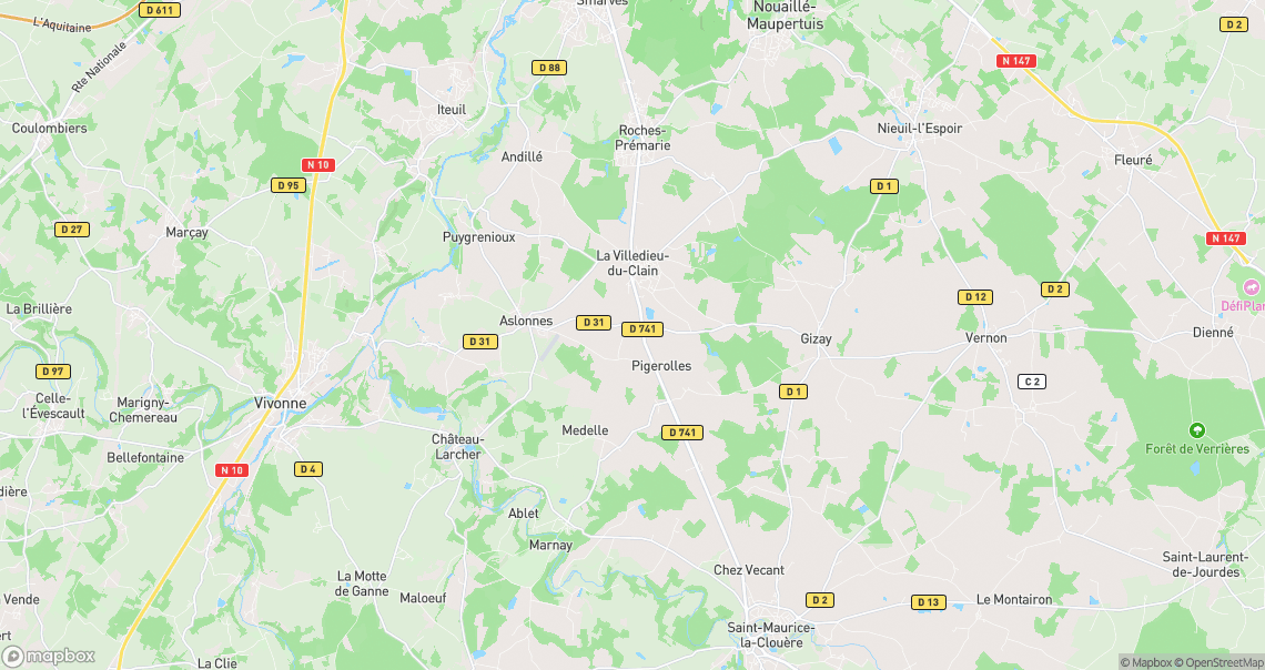 Localisation de la voiture à Aslonnes