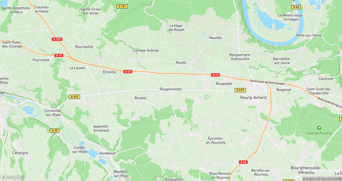 Localisation de la voiture à Rougemontiers
