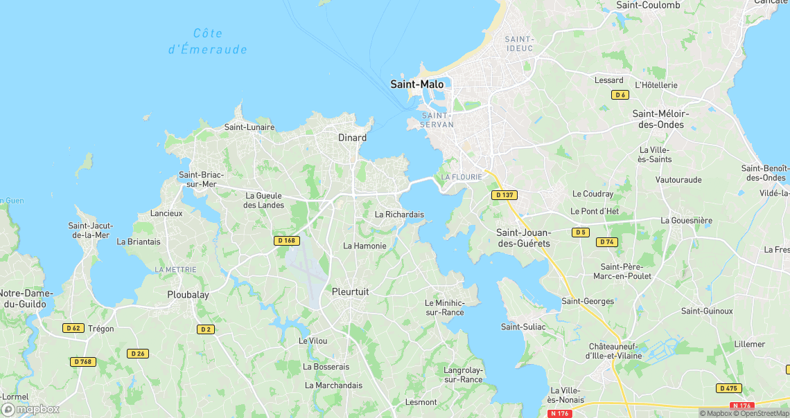 Localisation de la voiture à La Richardais