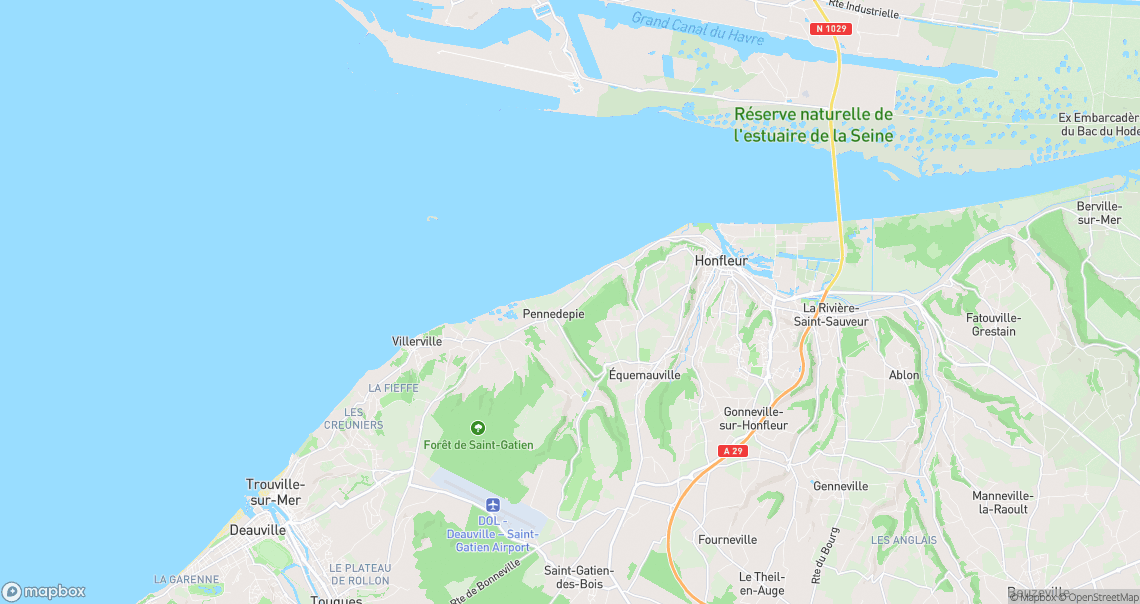 Localisation de la voiture à Pennedepie
