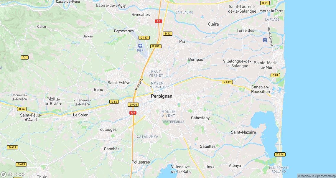 Localisation de la voiture à Perpignan