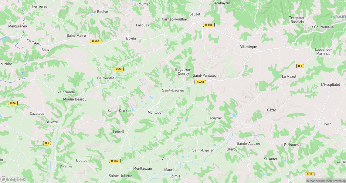 Localisation de la voiture à Barguelonne-en-Quercy