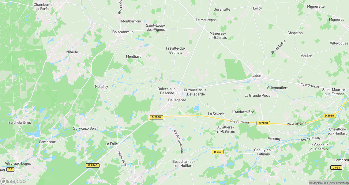 Localisation de la voiture à Bellegarde