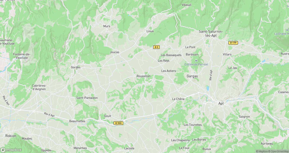 Localisation de la voiture à Roussillon