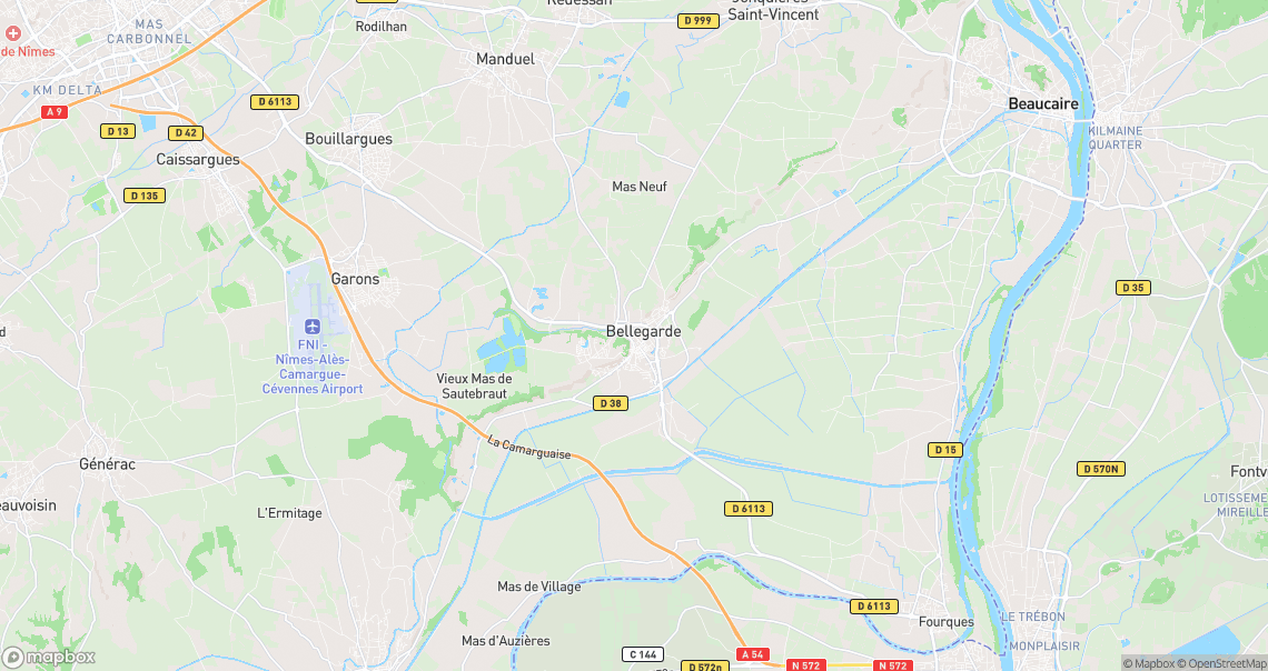 Localisation de la voiture à Bellegarde