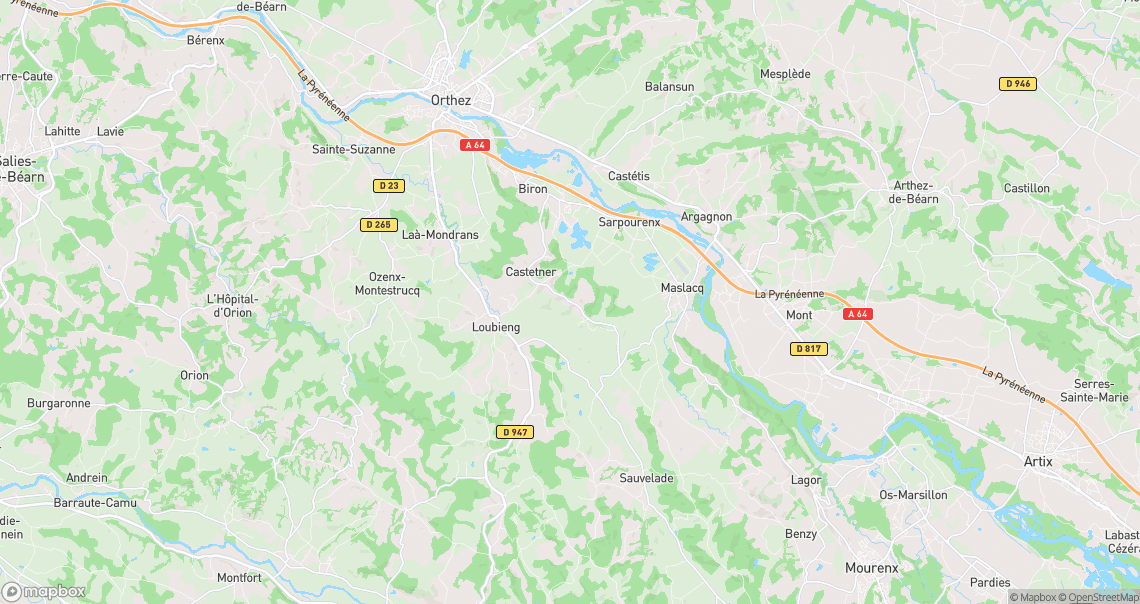 Localisation de la voiture à Castetner