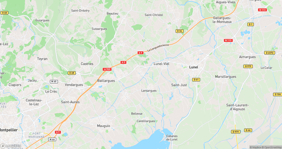Localisation de la voiture à Valergues